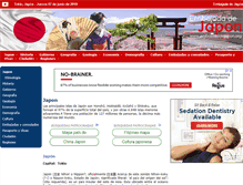 Tablet Screenshot of embajadadejapon.org